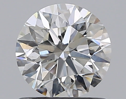 0.90CT ROUND SI1 H WH