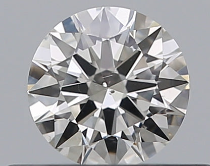 0.35CT ROUND SI1 G WH