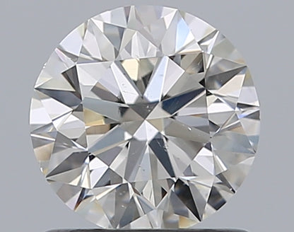 0.90CT ROUND SI1 H WH