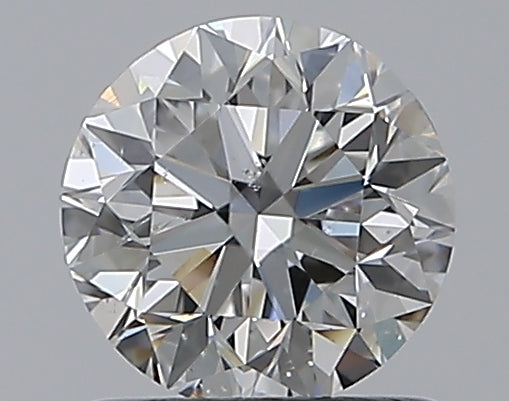 0.90CT ROUND SI1 G WH