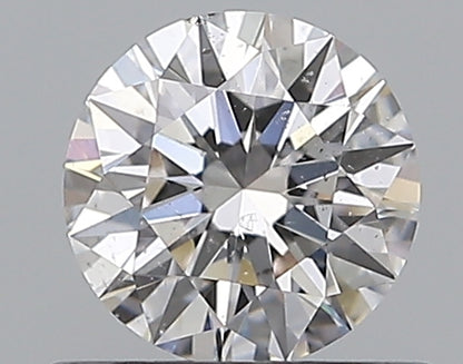 0.59CT ROUND SI2 D WH