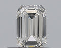 0.35CT EMERALD SI1 F WH