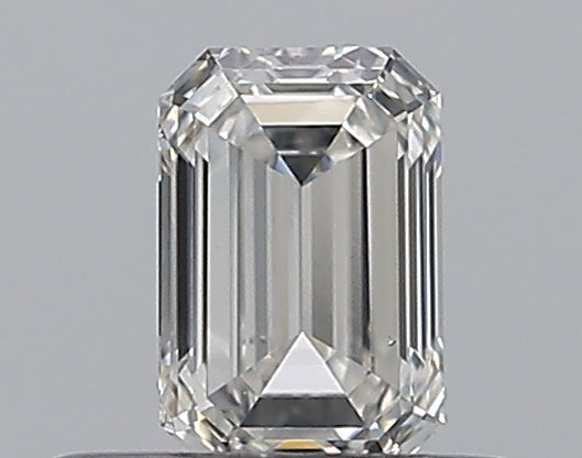 0.35CT EMERALD SI1 F WH