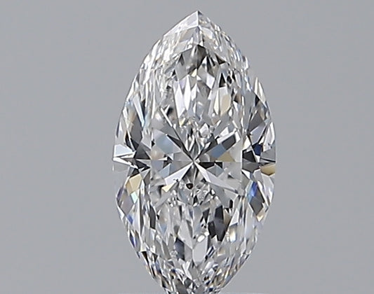 0.80CT MARQUISE SI1 D WH