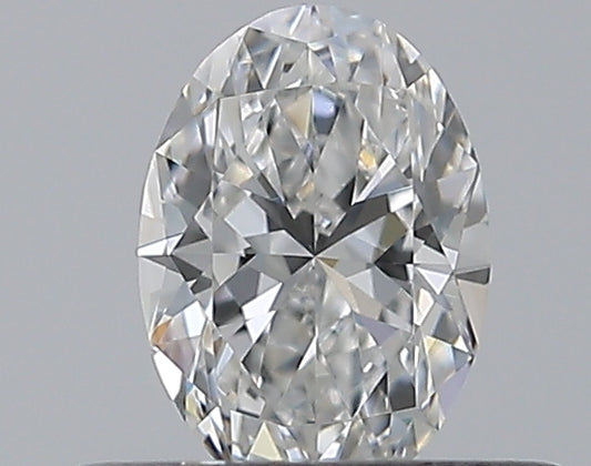 0.33CT OVAL SI1 E WH