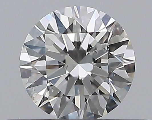 0.36CT ROUND SI2 G WH