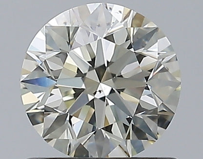 0.90CT ROUND SI1 L WH
