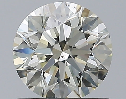 0.90CT ROUND SI1 L WH