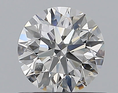 0.61CT ROUND SI1 D WH