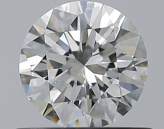 0.60CT ROUND SI1 G WH