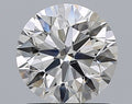 0.90CT ROUND SI1 G WH