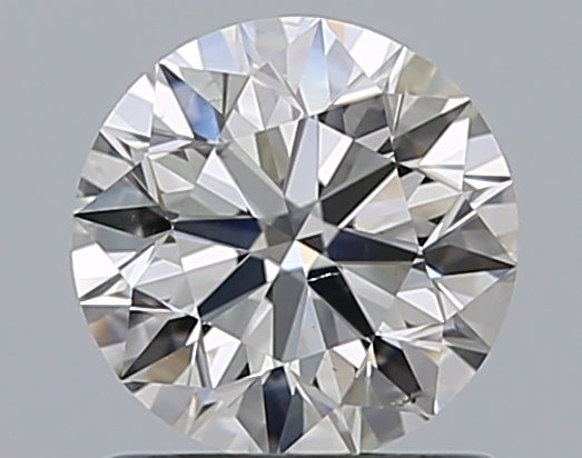 0.90CT ROUND SI1 G WH