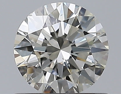0.70CT ROUND SI2 J WH