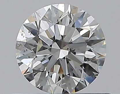 0.58CT ROUND SI1 I WH