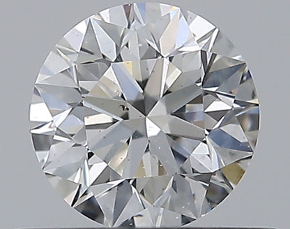0.50CT ROUND SI1 D WH