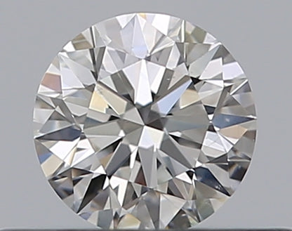 0.32CT ROUND SI1 G WH