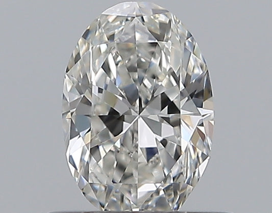 0.45CT OVAL VS2 G WH