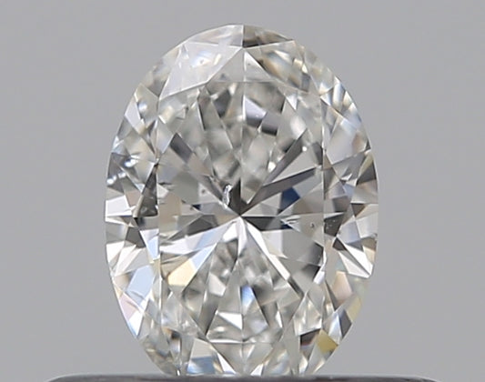 0.30CT OVAL SI2 F WH