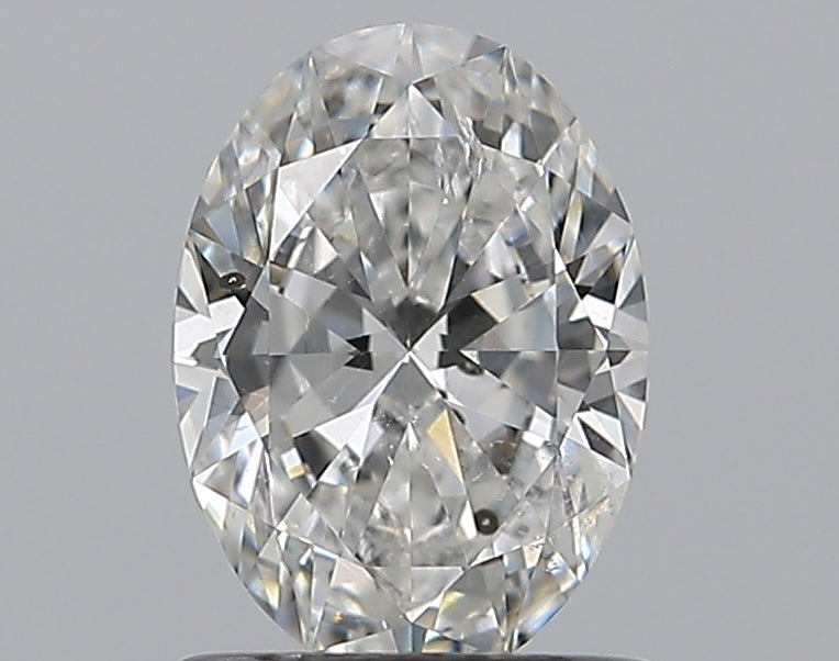 0.91CT OVAL SI2 F WH