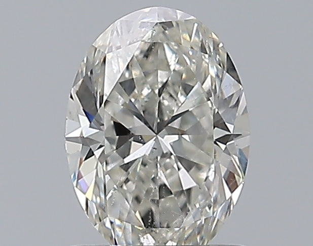 0.80CT OVAL SI2 H WH