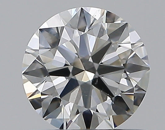 0.59CT ROUND SI1 G WH