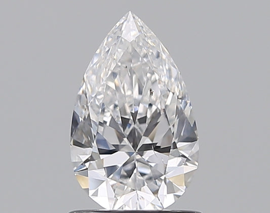 0.90CT PEAR SI2 D WH