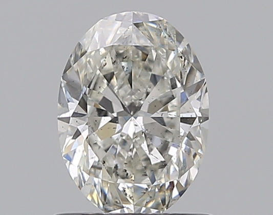 0.90CT OVAL SI2 H NV