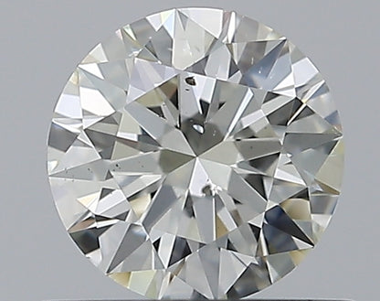 0.60CT ROUND SI1 K WH