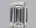 0.30CT EMERALD SI2 F WH