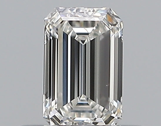 0.30CT EMERALD SI2 F WH