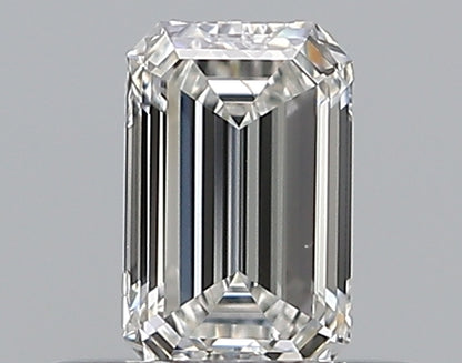 0.30CT EMERALD SI2 F WH