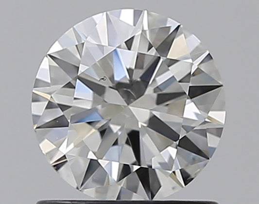0.90CT ROUND SI1 H WH