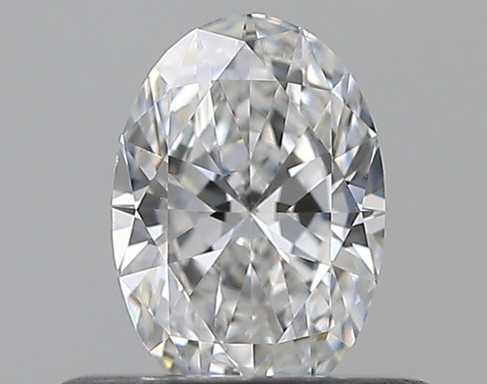 0.36CT OVAL SI1 D WH