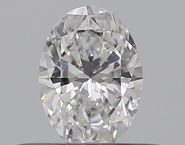 0.31CT OVAL SI2 D WH