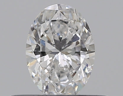 0.31CT OVAL SI2 D WH