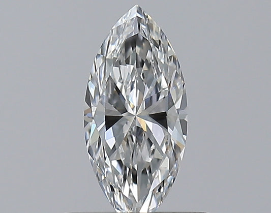 0.40CT MARQUISE VVS2 F WH