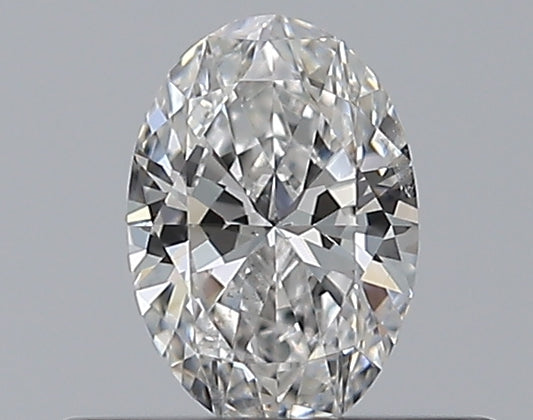 0.30CT OVAL SI2 E WH