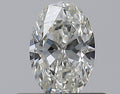 0.36CT OVAL SI1 H WH