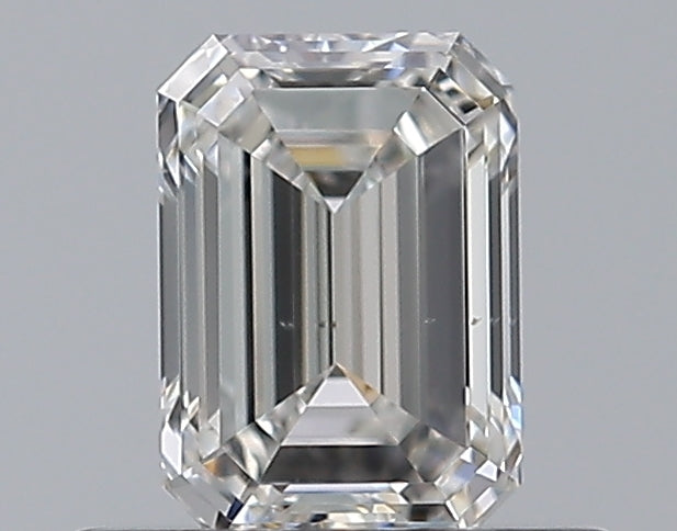 0.50CT EMERALD SI1 F WH