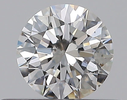 0.35CT ROUND SI1 F WH