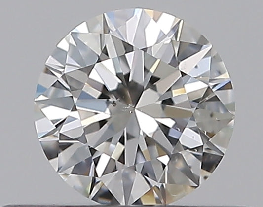 0.35CT ROUND SI1 F WH