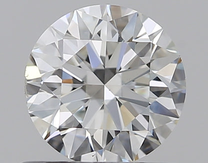 0.59CT ROUND SI1 G WH