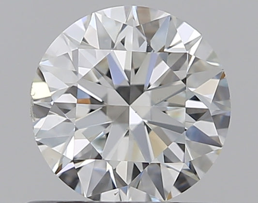 0.59CT ROUND SI1 G WH