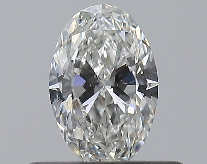 0.35CT OVAL SI1 G WH