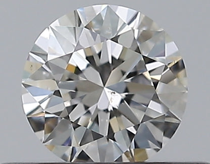 0.33CT ROUND SI2 F WH