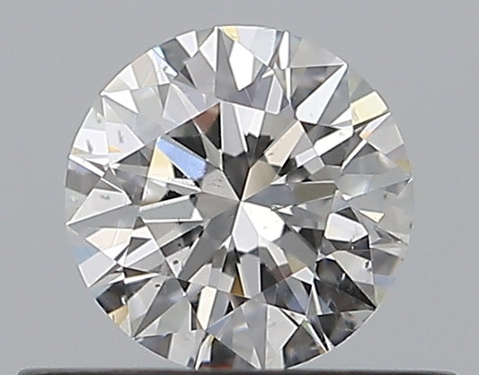 0.38CT ROUND SI2 F WH