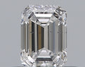 0.31CT EMERALD SI2 D WH