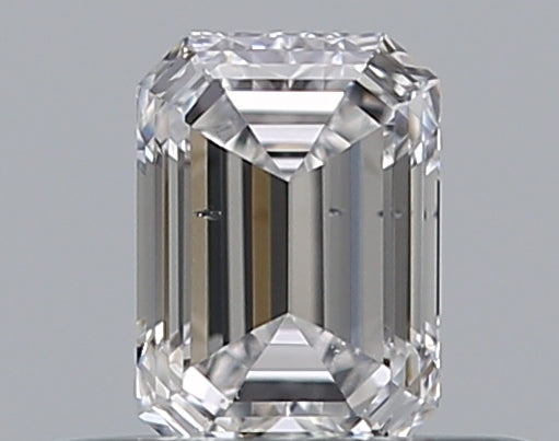 0.31CT EMERALD SI2 D WH