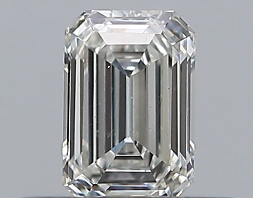 0.30CT EMERALD SI1 G WH