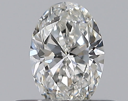 0.31CT OVAL VVS1 G WH